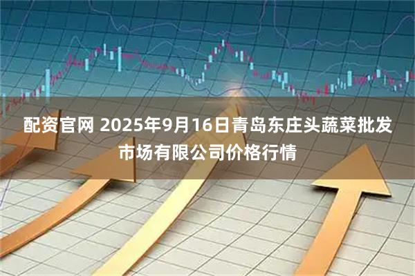 配资官网 2025年9月16日青岛东庄头蔬菜批发市场有限公司价格行情