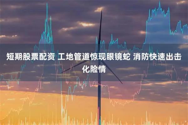 短期股票配资 工地管道惊现眼镜蛇 消防快速出击化险情